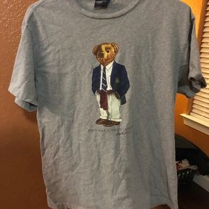 VTG POLO BEAR RALPH LAUREN Small Gray Prep Blazer